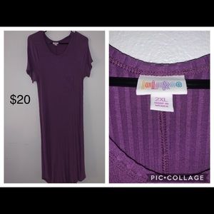 Lularoe purple Carley
